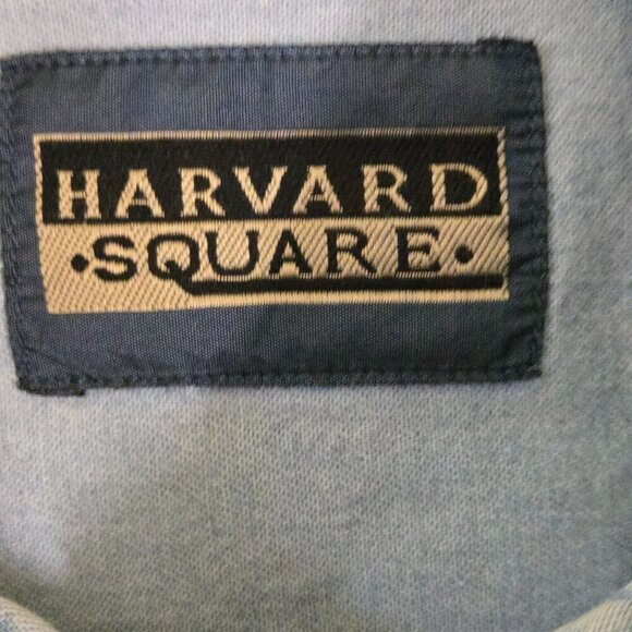 Vintage Unique Native American Wolf Design Button Down Chambray Shirt Gender Neu - Picture 6 of 7